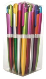 FIROL CREATIVE propiska plast mix 25ks barevné komponenty /D mix s potiskem