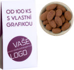 Mandle v mléčné čokoládě a skořici 40 g  s potiskem