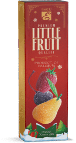 FRUITS 4BOX Kolekce ovocného želé  s potiskem