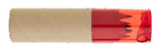 MAGINE 6 pastelky krátké s ořezávátkem červená s potiskem