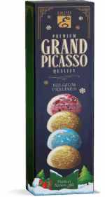 PICASS 4BOX Kolekce pralinek  s potiskem