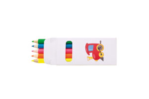 LUMINO 5 pastelky mix s potiskem